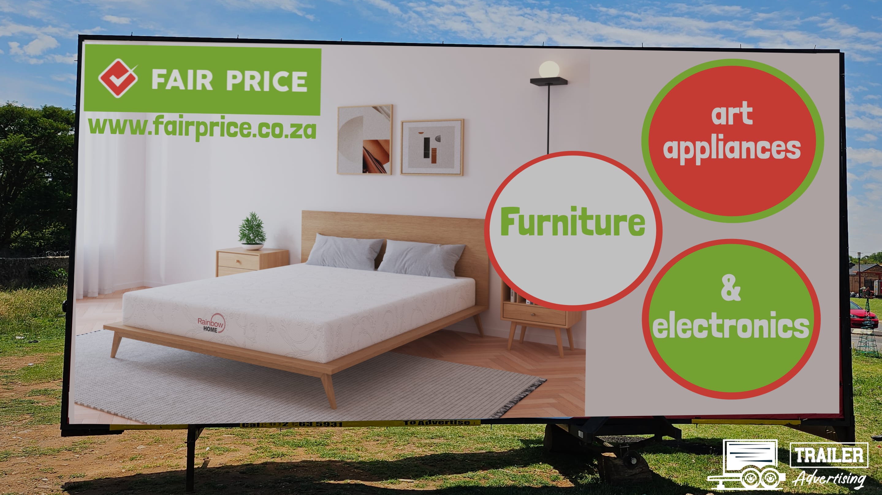 Fair Price Trailer Advertising Gauteng